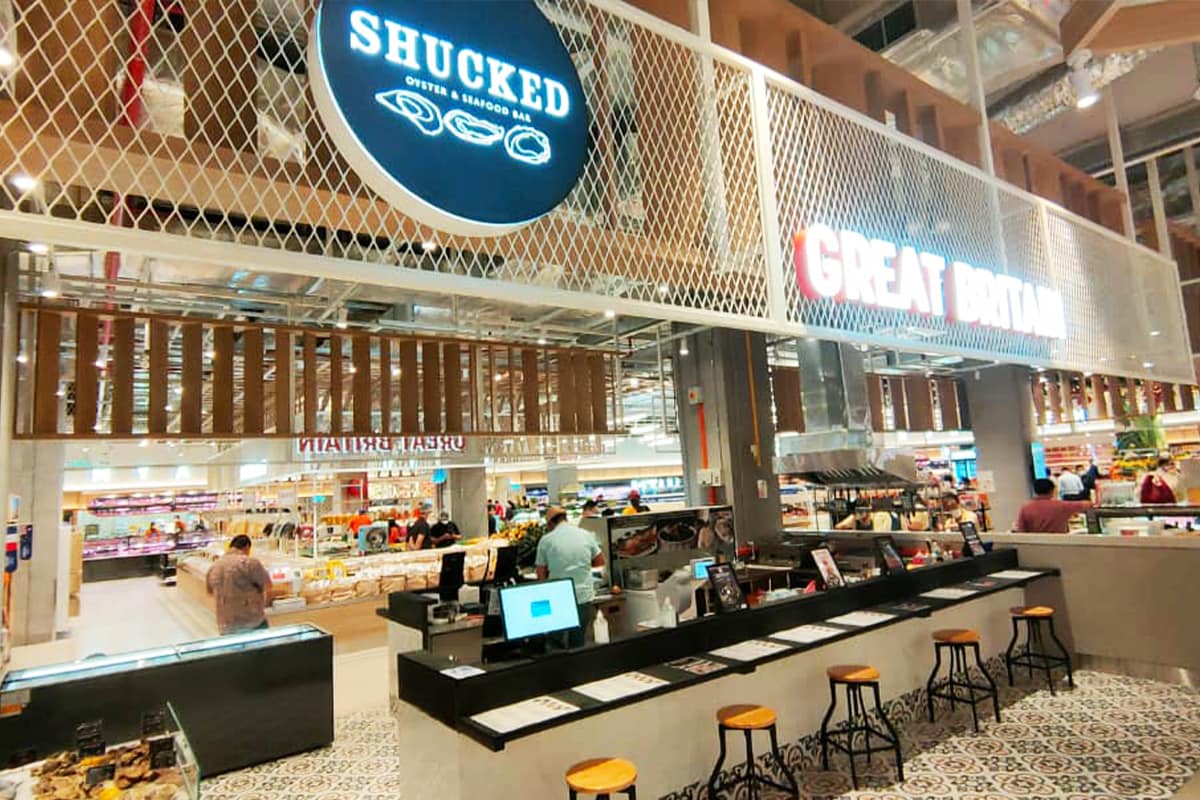 shucked oyster seafood bar fb