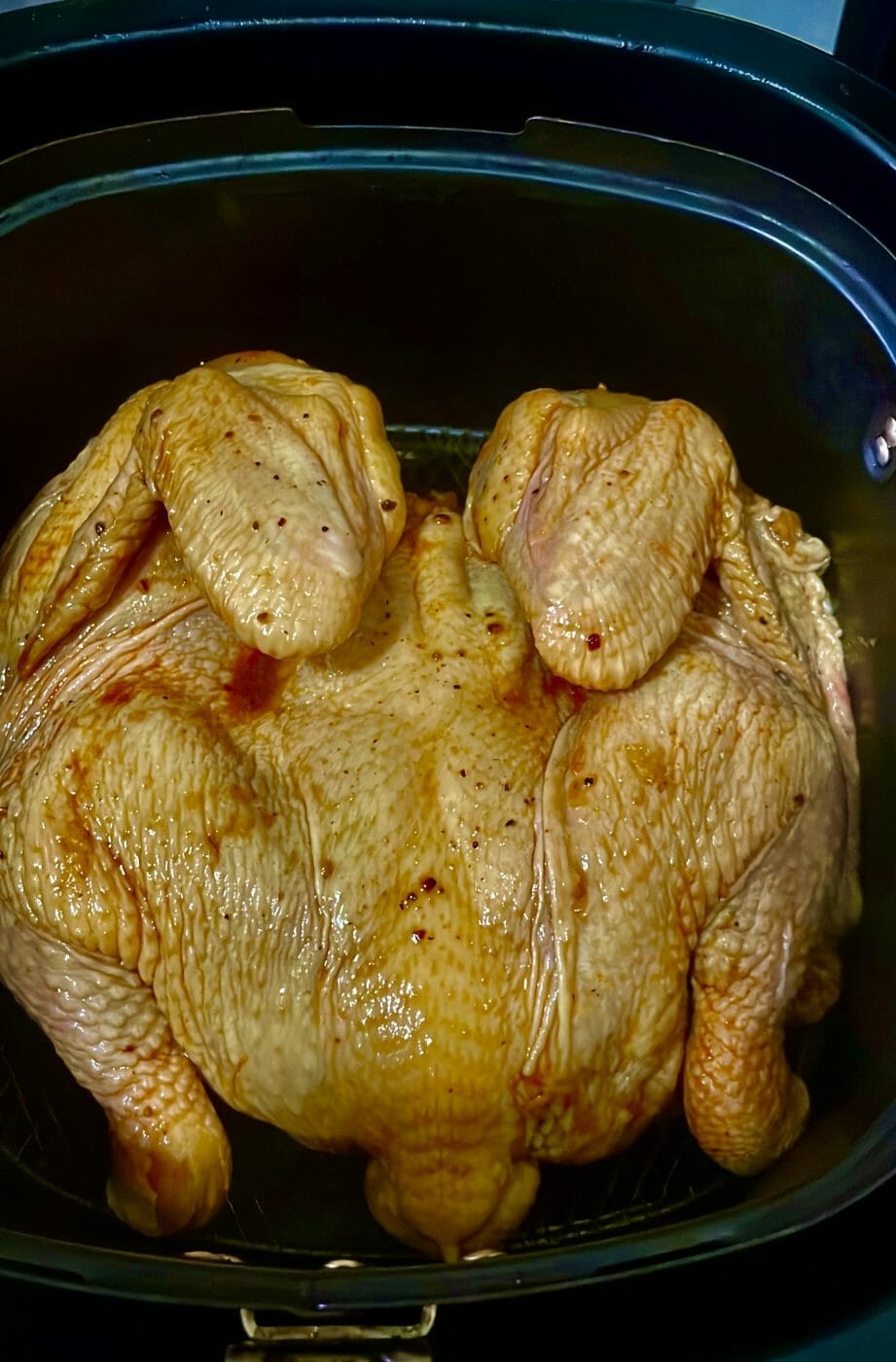 marinated butterflied chicken