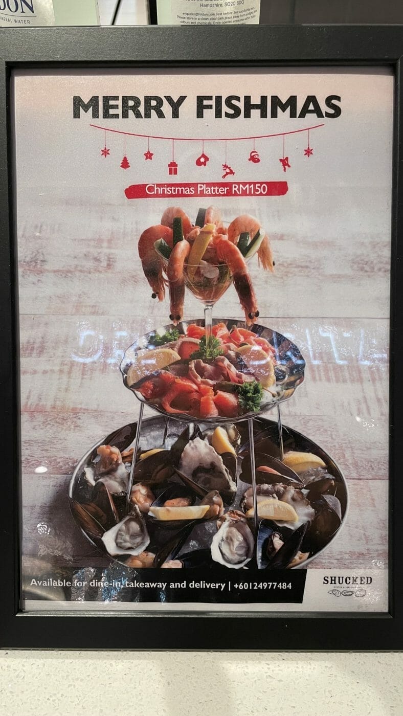 merry fishmas special menu 1